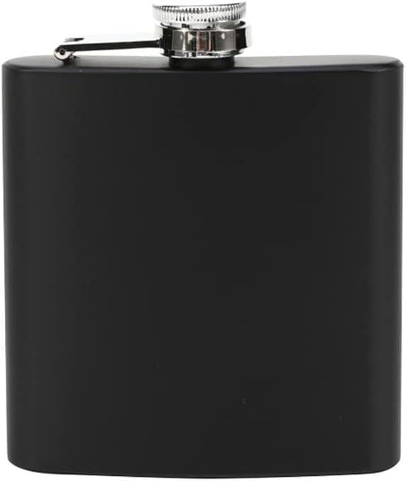 Фляга для напоїв з нержавіючої сталі 168 мл Чорний (К1574)