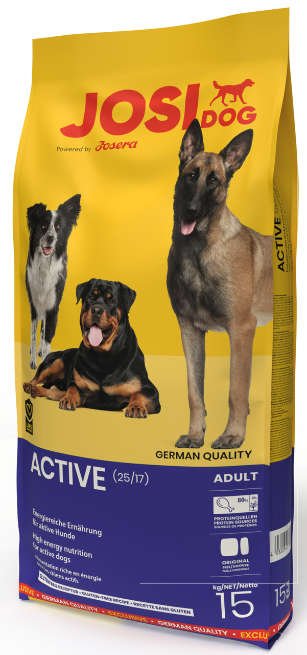 Корм сухий для активних собак JOSERA JosiDog Active всіх порід 15 кг (1870625805)