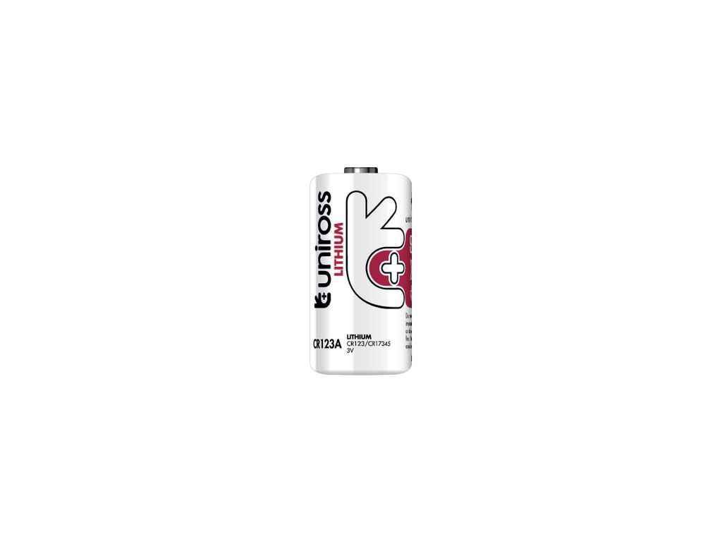 Батарейка литиевая Uniross CR123A BP LITHIUM (1086910)