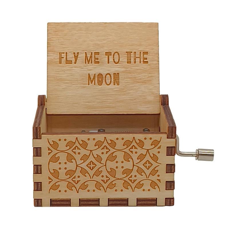 Скринька музична Wood Toys Fly me to the Moon (2450409289)