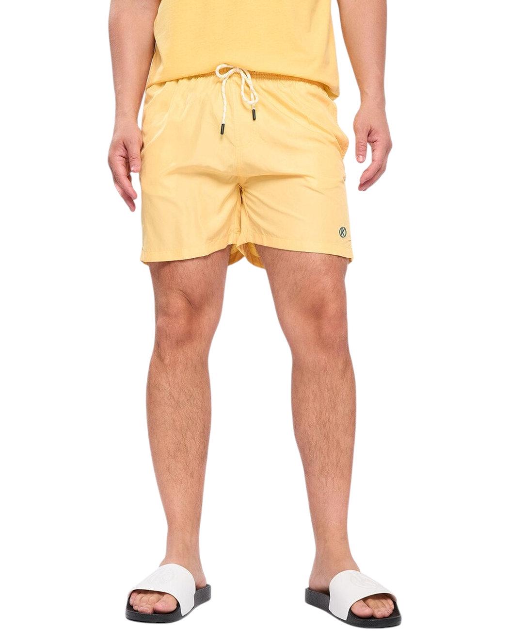 Шорти чоловічі пляжні Kenvelo 10901343.Y16 M Жовтий (5942723078933)