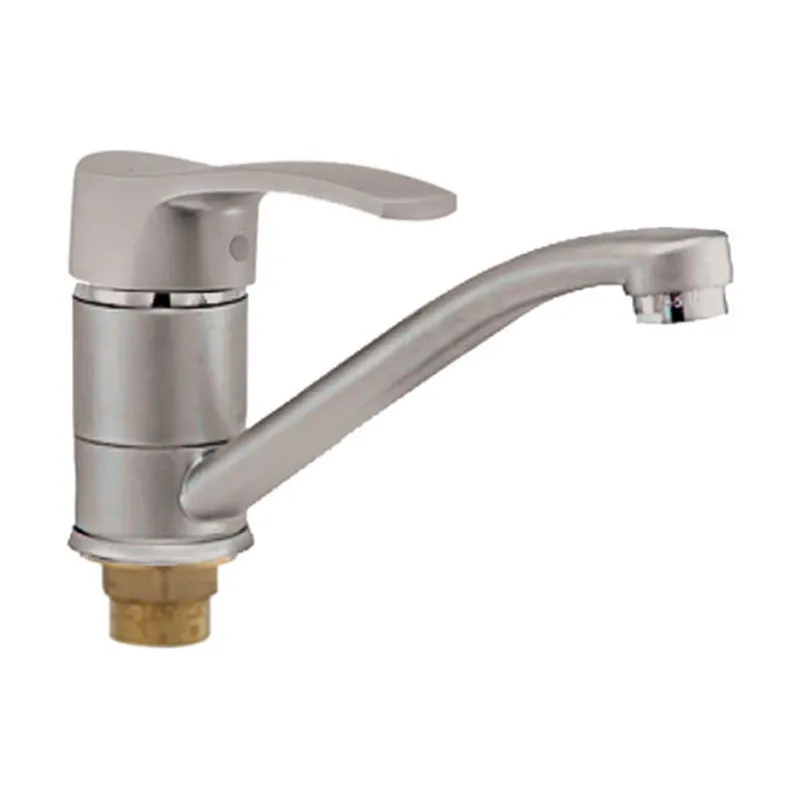 Смеситель для умывальника Haiba Focus 555 из латуни Стальной (HB0787) Смеситель для умывальника Haiba Focus 555 из латуни Стальной (HB0787)