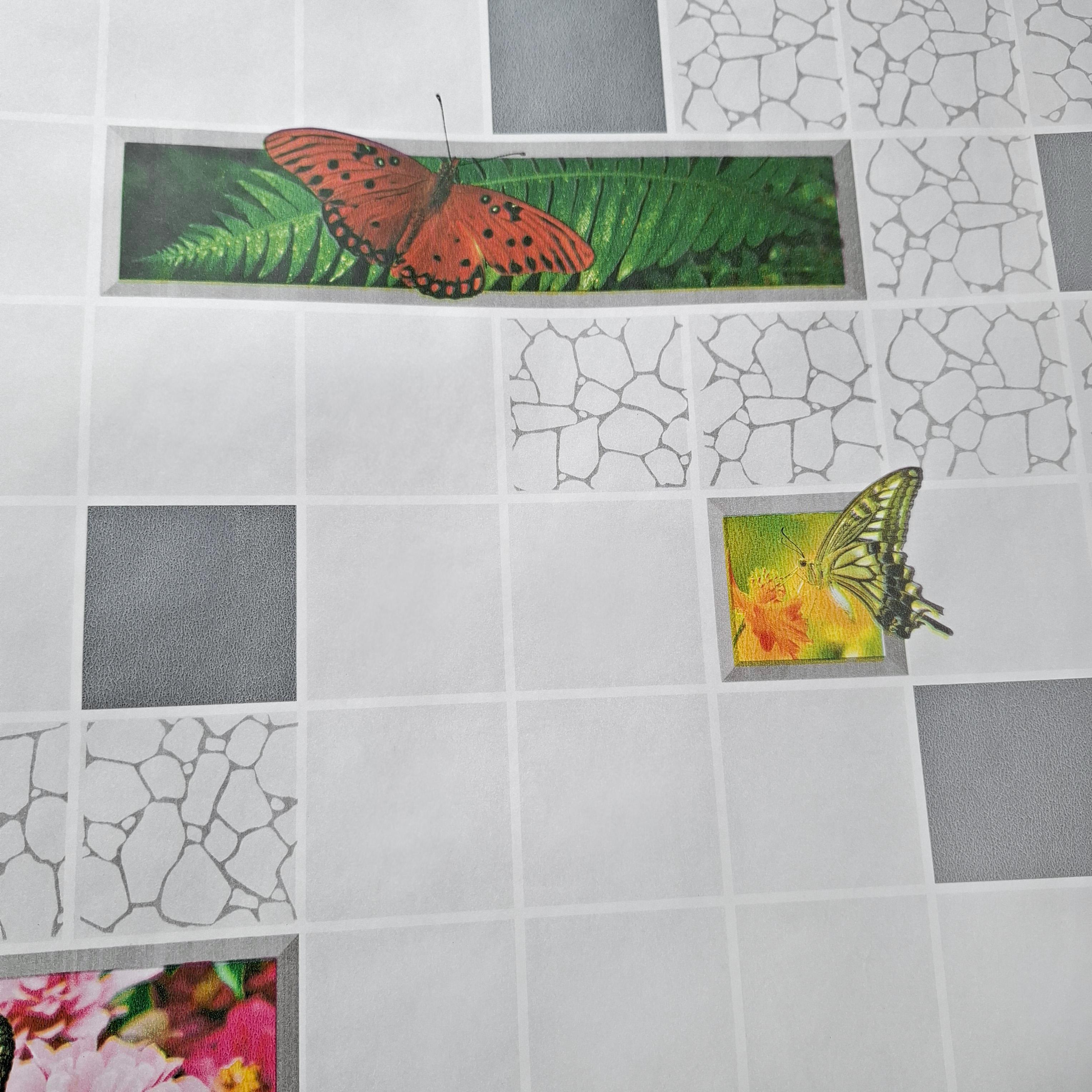 Обои бумажные влагостойкие Шарм Батерфляй 135-02 - фото 3