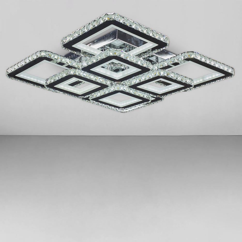 Люстра светодиодная Svet 320W квадратная 3000-6000К Хром (SY-19379/4 CR) Люстра светодиодная Svet 320W квадратная 3000-6000К Хром (SY-19379/4 CR)