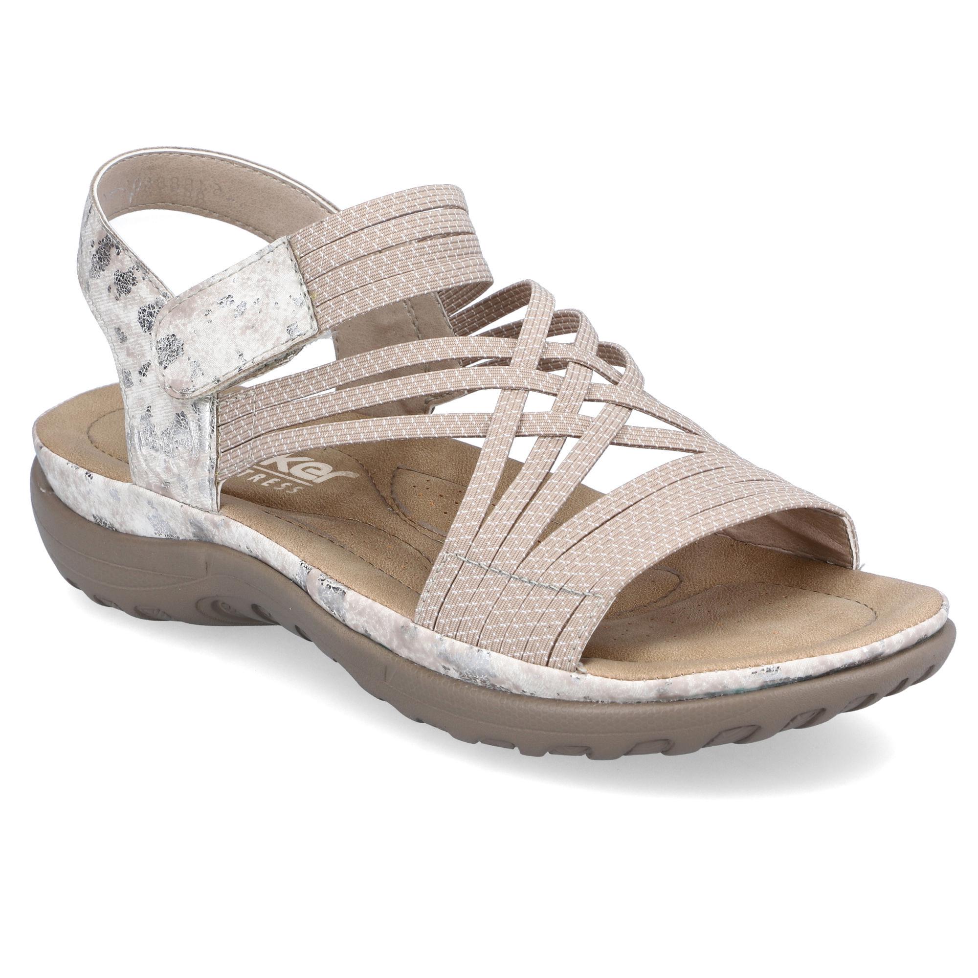 Сандалии женские летние RIEKER р. 38 Бежевый (060196-38)