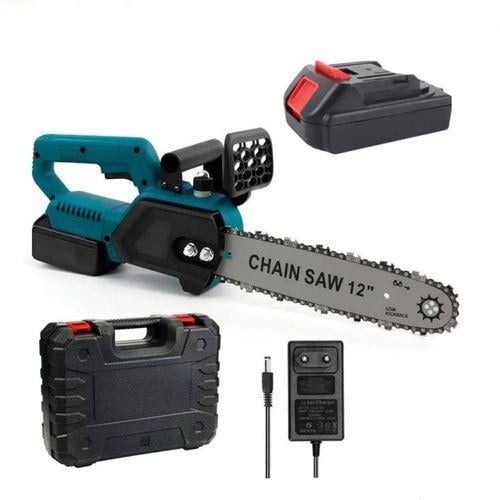 Пила цепная аккумуляторная M-9019 с 2 аккумуляторами 12" (00000067276)