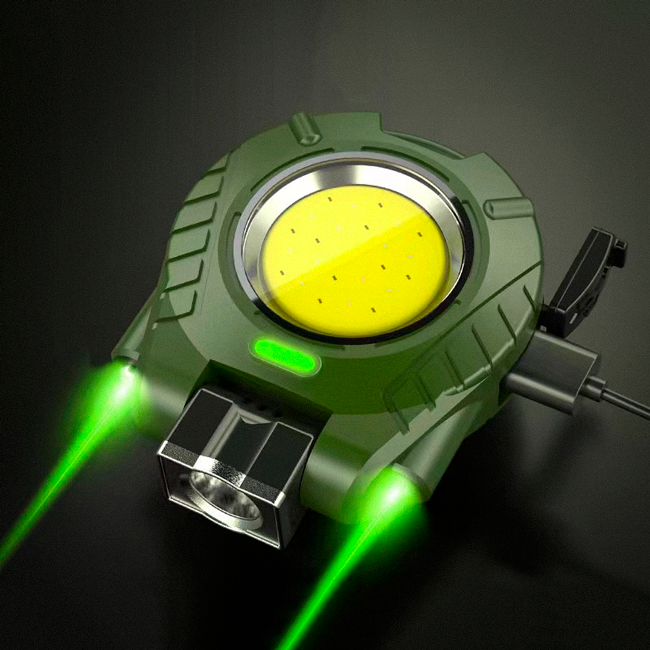 Ліхтарик з фіксатором Хакі (25655652) - фото 7 Ліхтарик з фіксатором Хакі (25655652) - фото 7