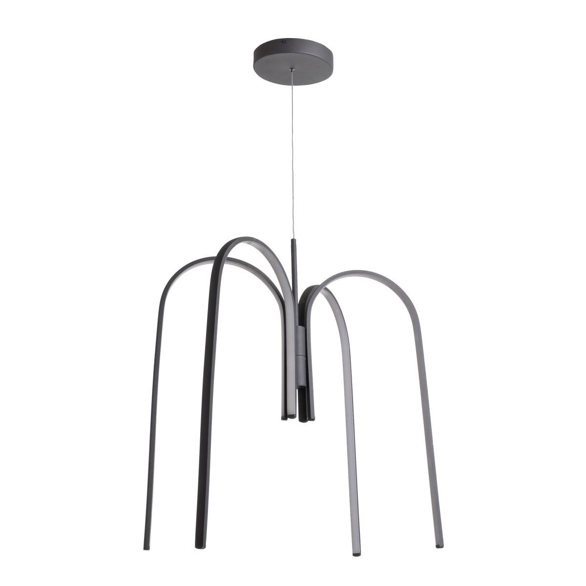 Люстра лофт паук светодиодная Brille BL-846S/80 W WW SBK