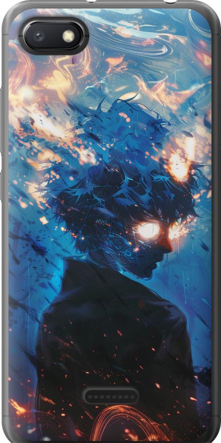 Чехол на Xiaomi Redmi 6A Сатору Годжо (6129u-1531-42517)