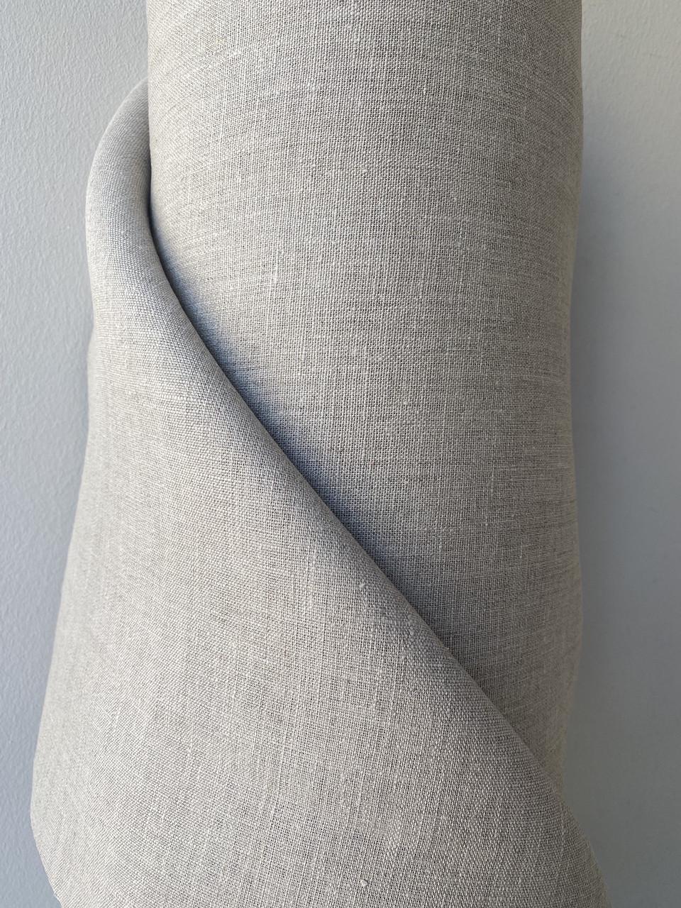 Ткань скатертная LINEN PLUS льняная некрашеная 155 см 330 Серый - фото 3 Ткань скатертная LINEN PLUS льняная некрашеная 155 см 330 Серый - фото 3