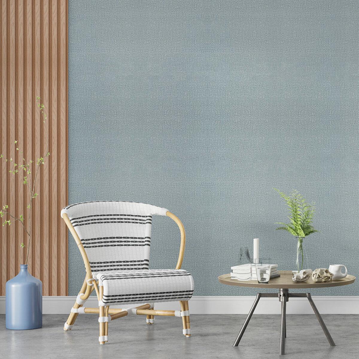 Шпалери самоклеючі YM-10 2800х500х2,5 мм Blue/White (SW-00002021) - фото 6