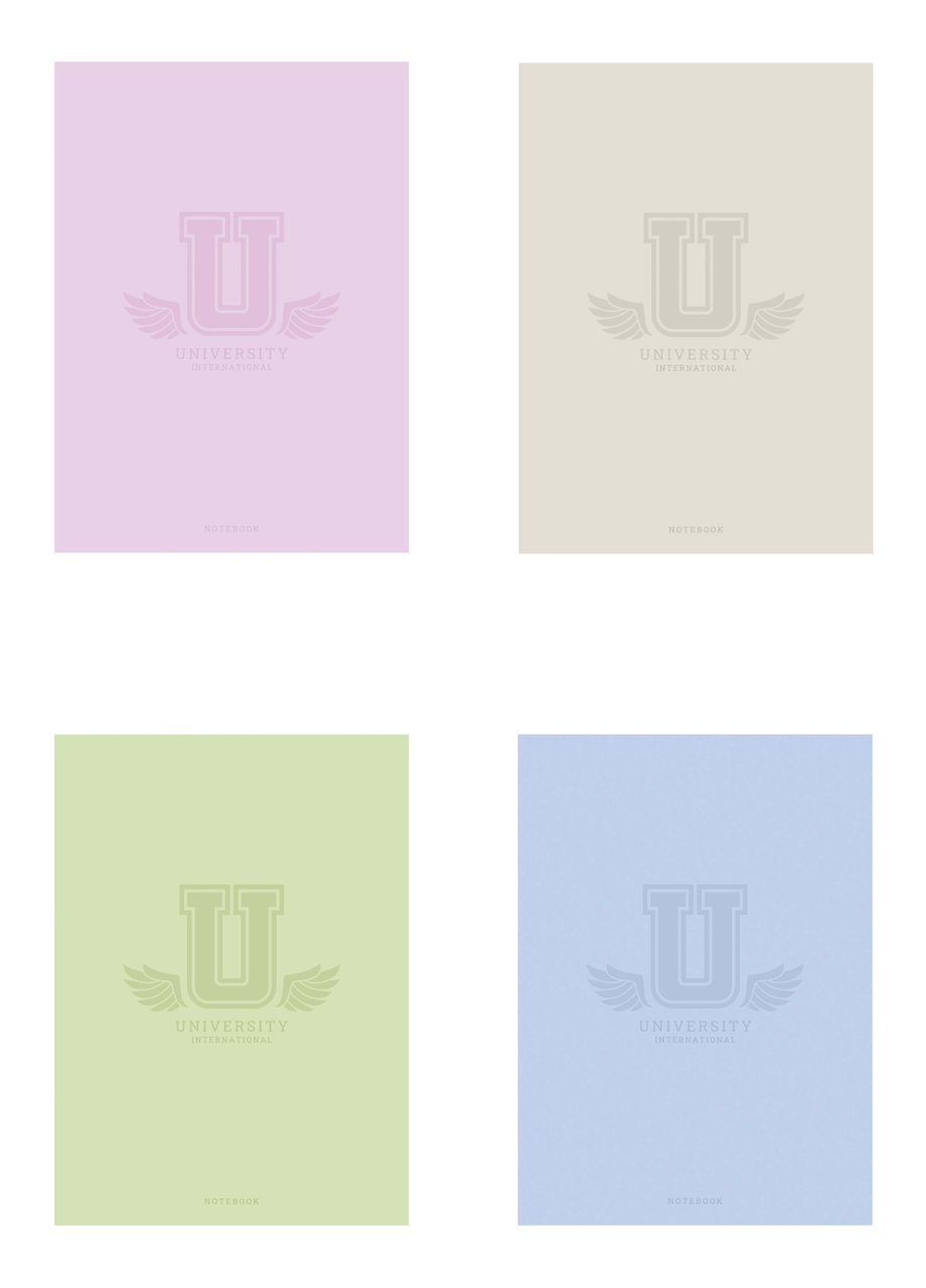 Зошити загальні Школярик у клітинку B5 60 арк. 4 шт. (5403 4823088237900)