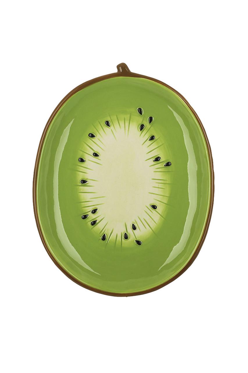 Тарелка керамическая Киви ЦБ-00277170 Зеленый Тарелка керамическая Киви ЦБ-00277170 Зеленый