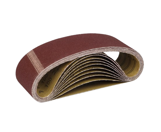 Шліфувальна стрічка нескінченна Polax 75х457 мм зерно К60 10 шт. (27765284)