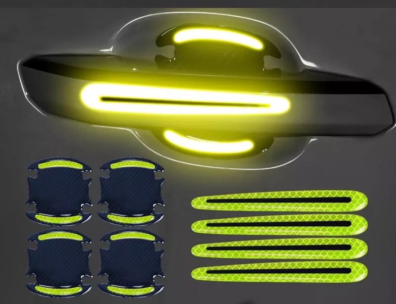 Наклейки светоотражающие на дверные ручки и наклейки под дверные ручки (1775007911) - фото 2 Наклейки светоотражающие на дверные ручки и наклейки под дверные ручки (1775007911) - фото 2