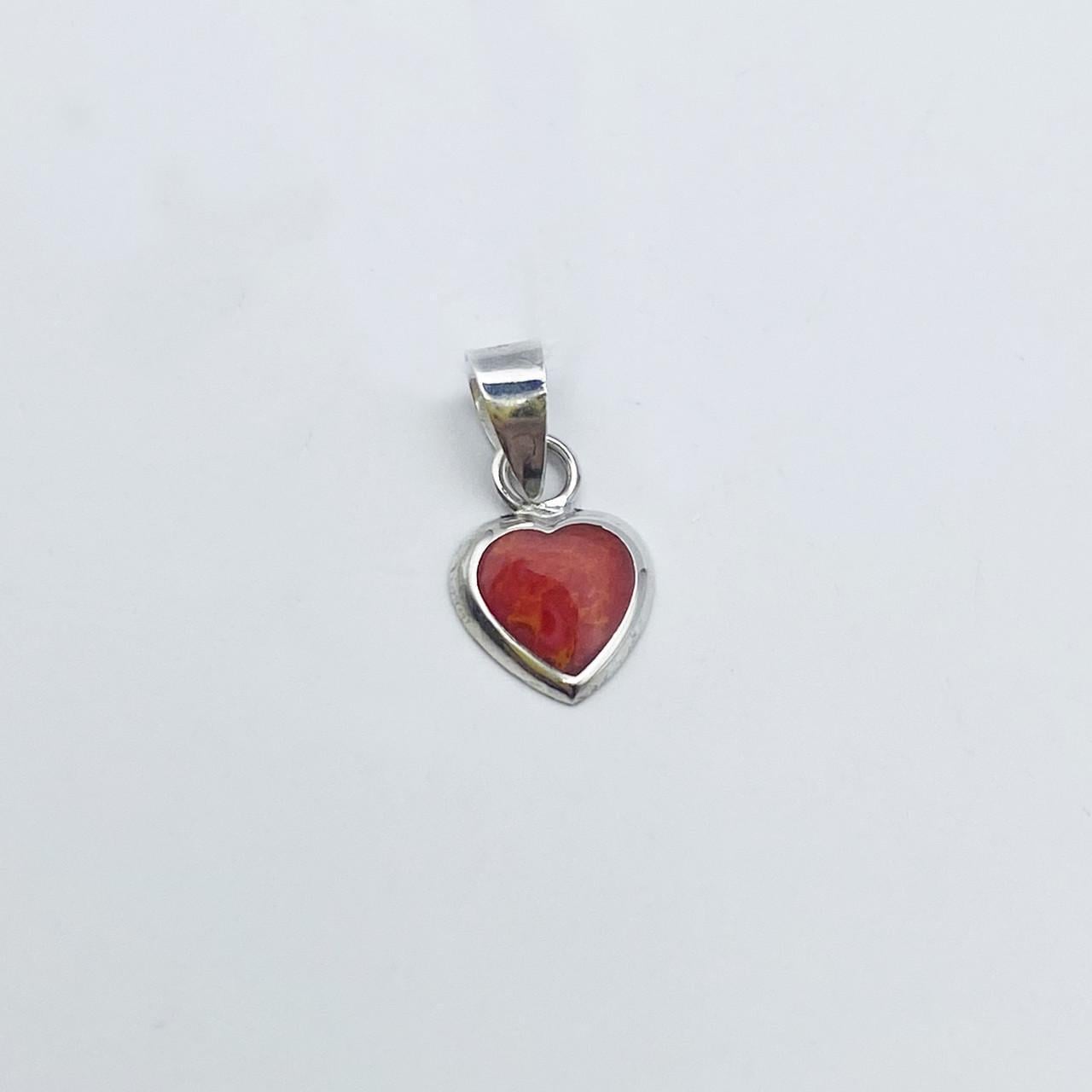 Серебряный кулон с кораллом 0,32 г (2398390985)