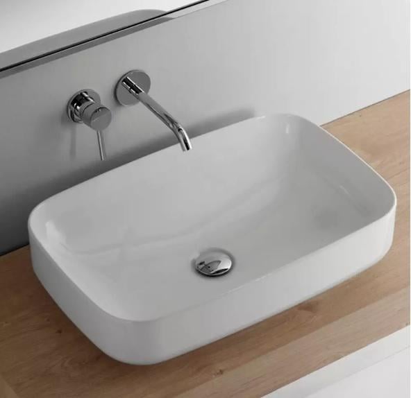 Раковина Kerasan Tribeca 5141 01 на столешницу 60 см