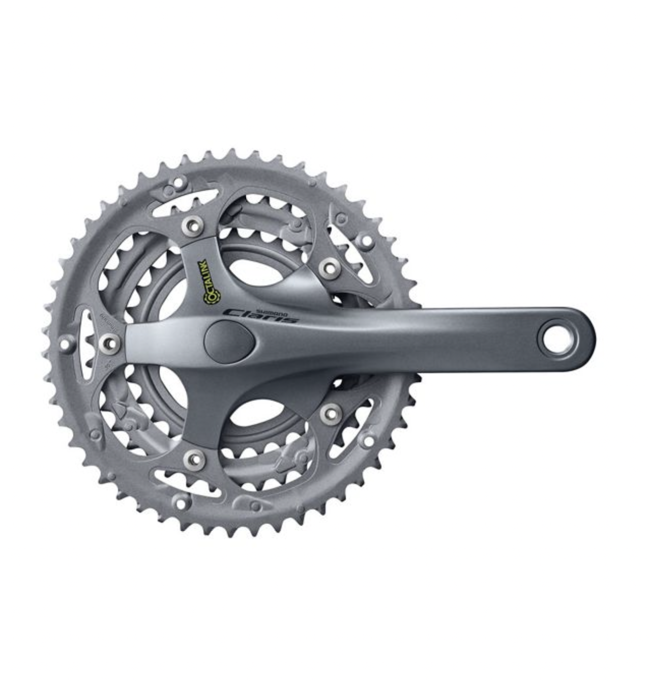 Шатуны велосипедные Shimano CLARIS FC-2403 50.39.30T ROAD 165 мм