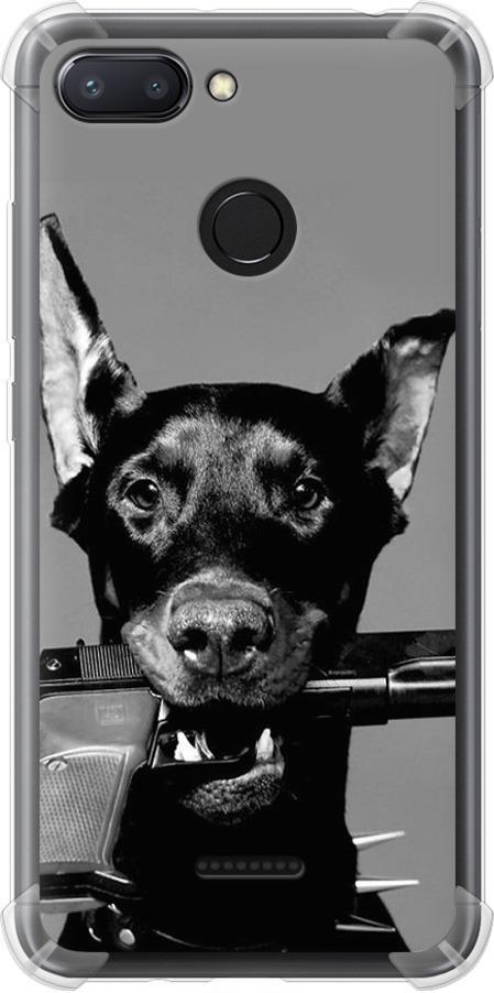 Чехол на Xiaomi Redmi 6 Доберман (2745sp-1521-42517)