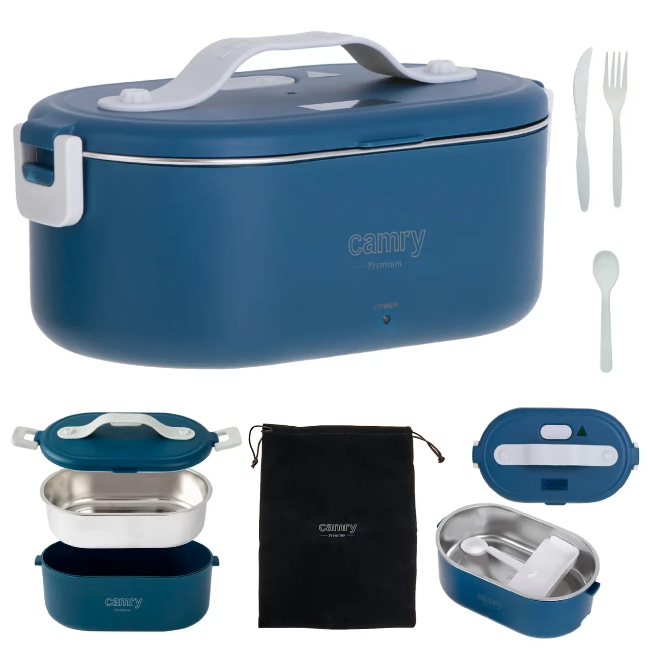 Ланч-бокс с подогревом Camry CR 4517 - фото 7 Ланч-бокс с подогревом Camry CR 4517 - фото 7