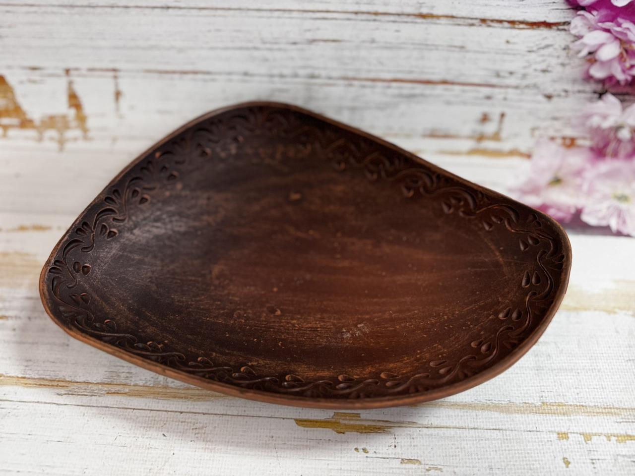 Блюдо глиняное 26х18х5 см (2354781783) - фото 6 Блюдо глиняное 26х18х5 см (2354781783) - фото 6