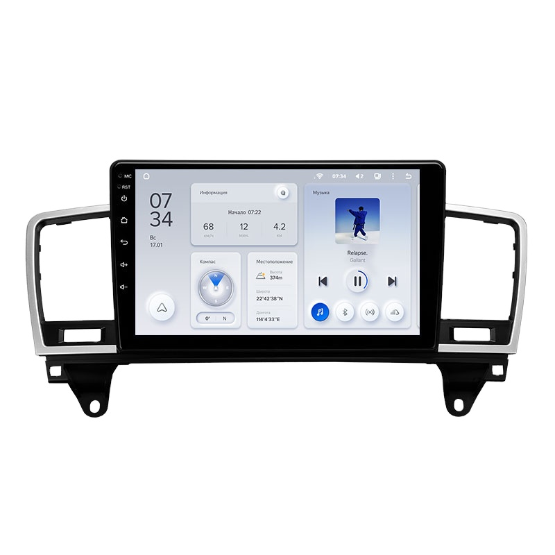 Автомагнитола штатная Teyes X1 для Mercedes-Benz M-Class W166 ML 2011-2015 Android (1596083035)