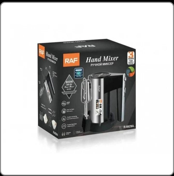 Миксер электрический ручной RAF R-6629A - фото 4 Миксер электрический ручной RAF R-6629A - фото 4