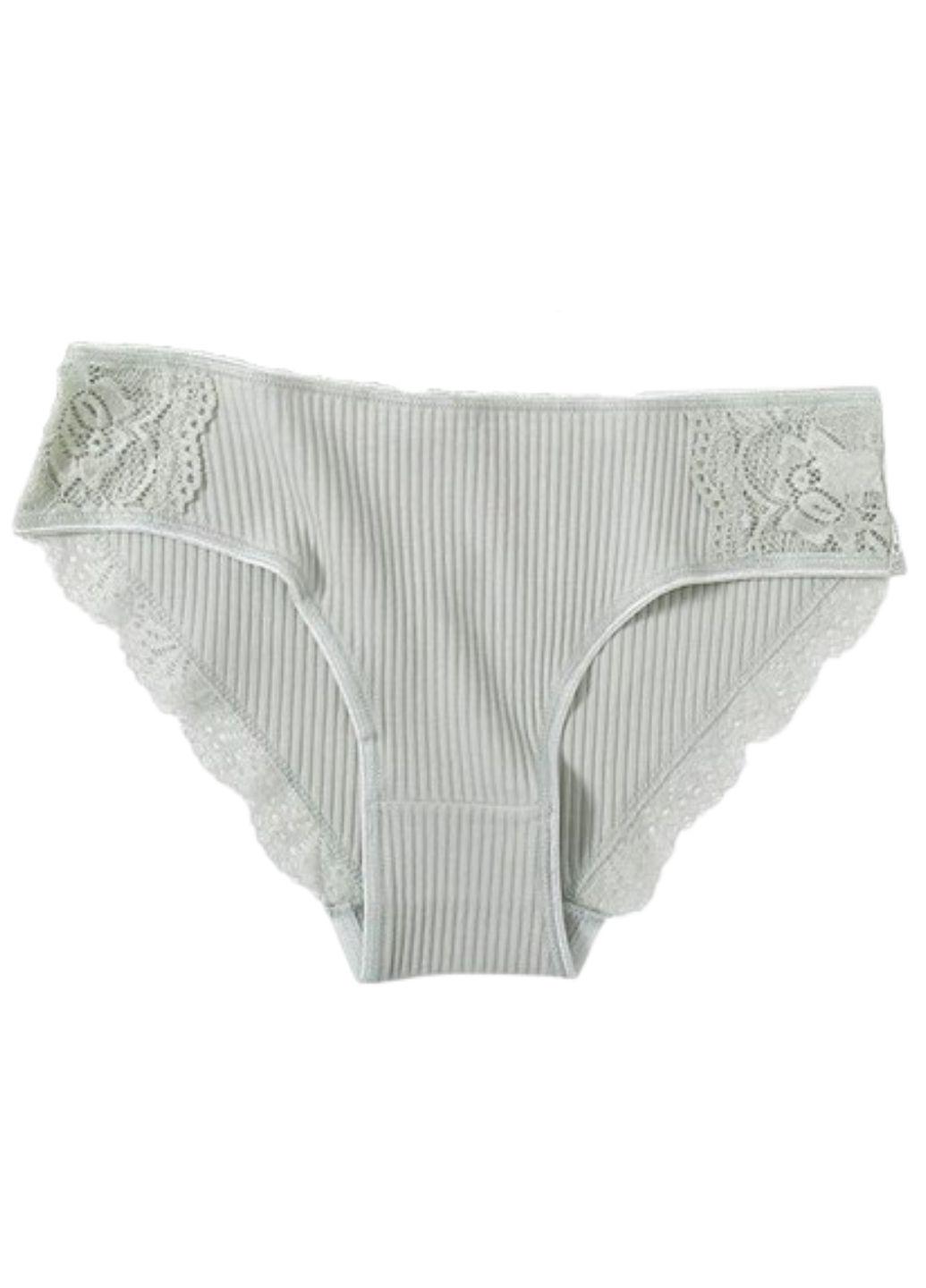 Трусики слипы женские FINETOO XXL р. 48 1 шт. Зеленый