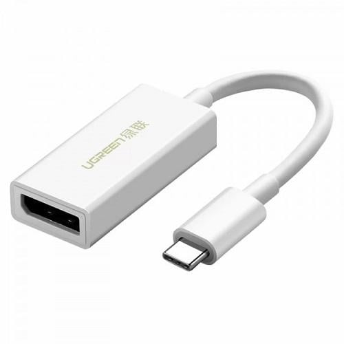 Переходник UGREEN MM130 USB-C to DisplayPort Adapter 14,5 см Белый (40372) - фото 1 Переходник UGREEN MM130 USB-C to DisplayPort Adapter 14,5 см Белый (40372) - фото 1