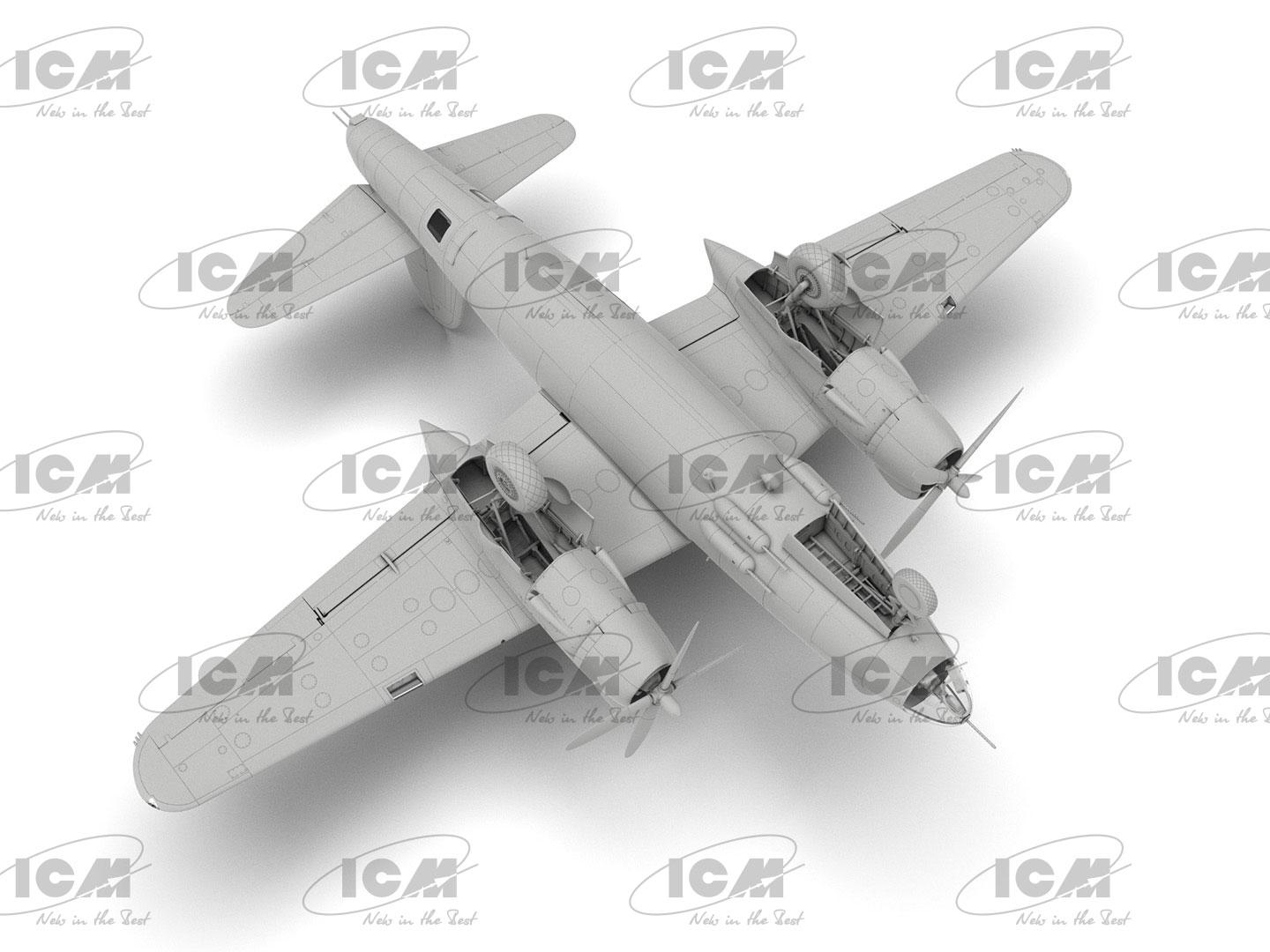 Сборная модель ICM B-26F Marauder Американский бомбардировщик 2 СВ (48325) - фото 8 Сборная модель ICM B-26F Marauder Американский бомбардировщик 2 СВ (48325) - фото 8