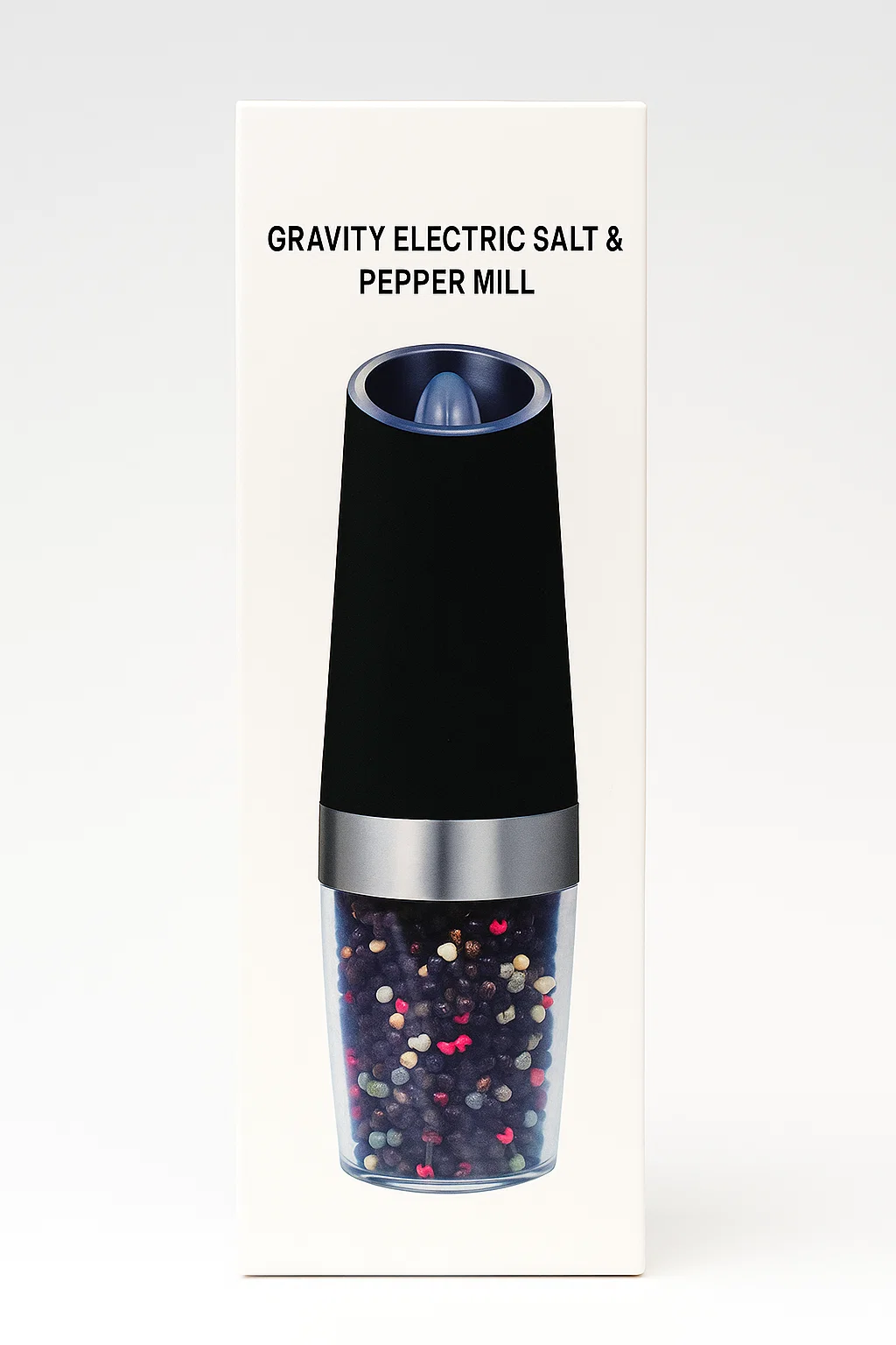 Мельница для специй электрическая Smile SMP 4/2 с гравитационным сенсором/подсветкой и регулировкой помола (27574585) - фото 3