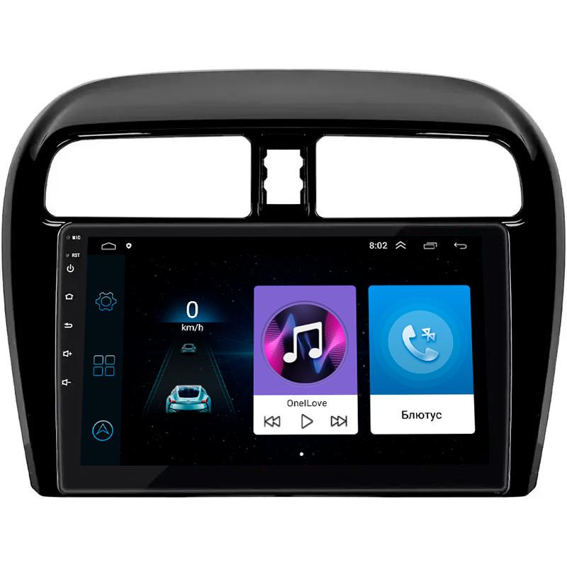 Магнитола штатная Lesko для Mitsubishi Mirage VI 2012-2015 9" 1/16 Gb Wi-Fi GPS Base