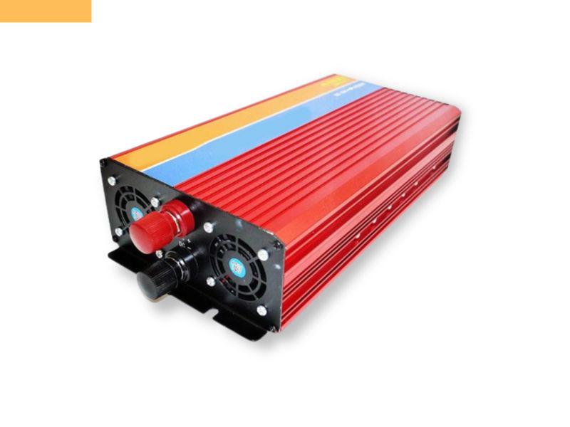 Автомобильный инвертор XPRO Power-One Plus 5000w с 12V на 220V Красный (41430-_3972) - фото 4