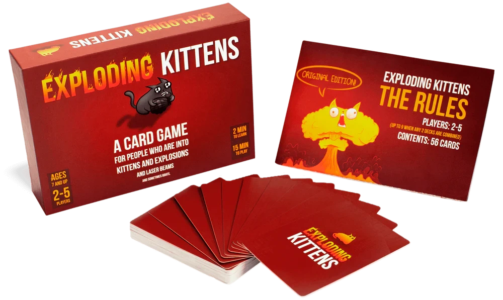 Настільна гра Exploding Kittens англійською (1932713532) - фото 3