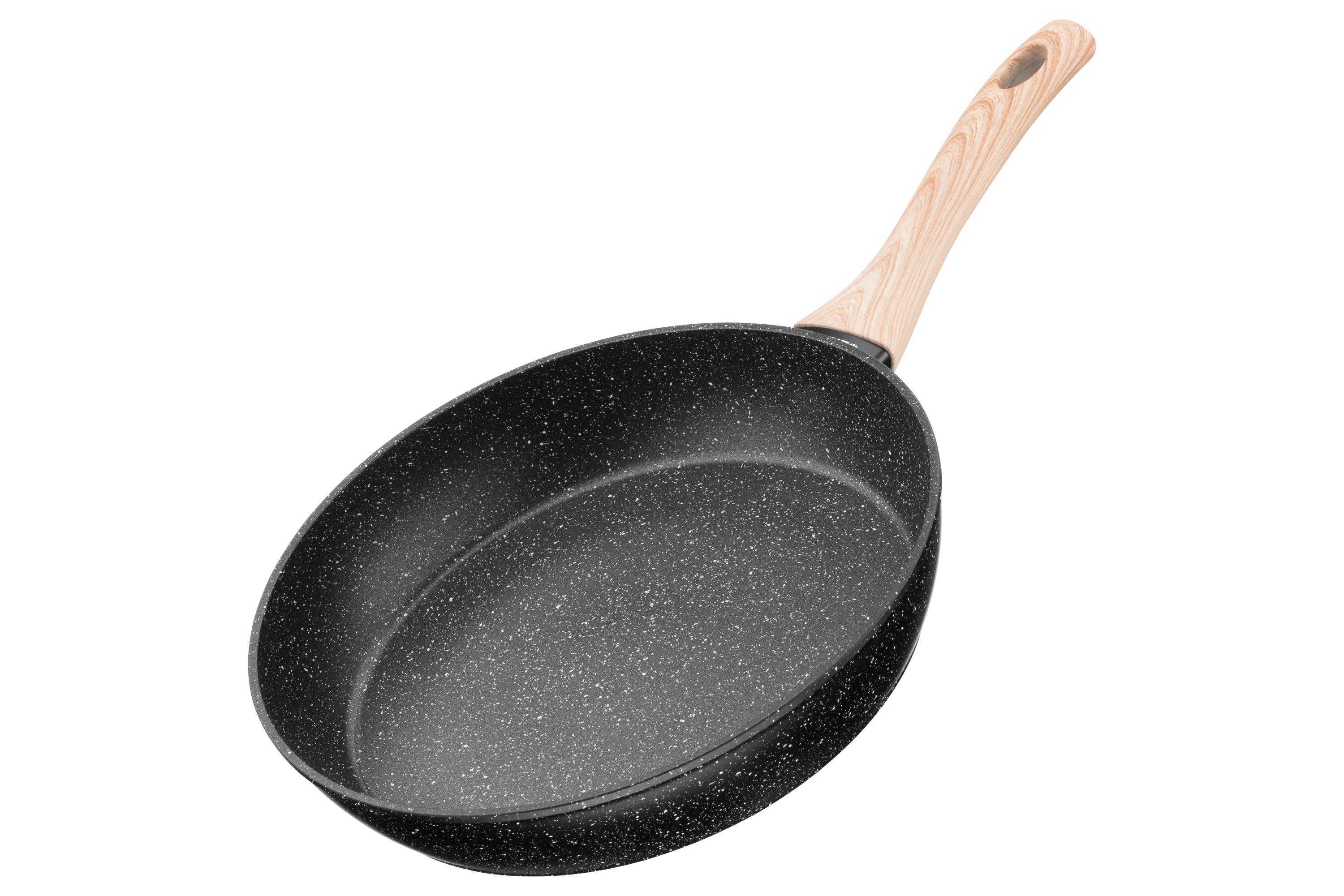 Сковородка Ardesto Midori алюминий 24 см Черный мрамор