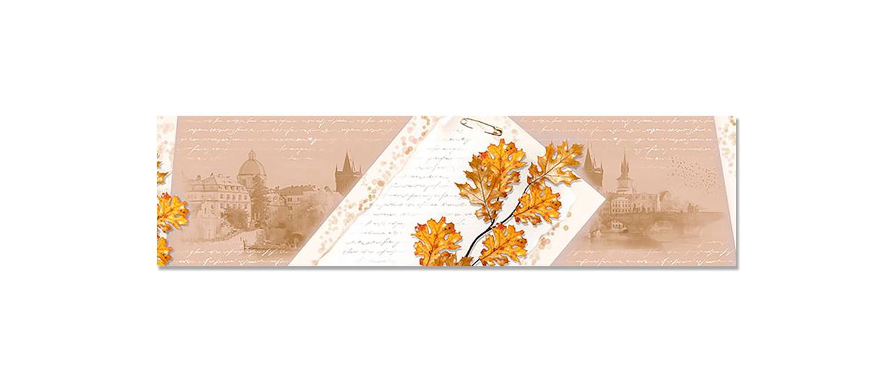 Наліпка вінілова 3D Zatarga Дубове листя 650х2500 мм (1274514253)