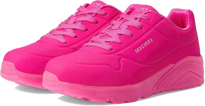Кроссовки детские для девочки Skechers Street Uno Lite-in My Zone р. 33 Розовый (310449L)