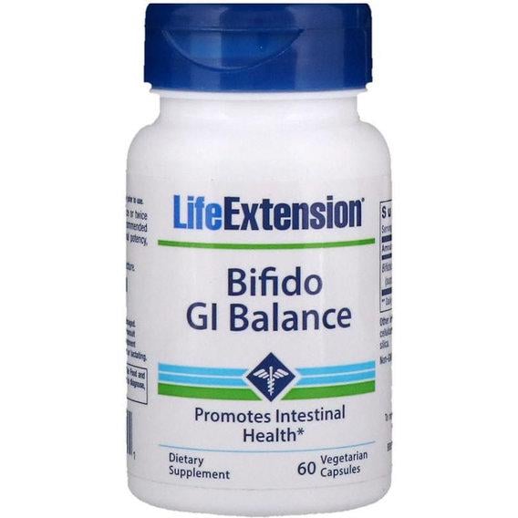 Пробіотик Life Extension Bifido GI Balance 60 Veg Caps - фото 1