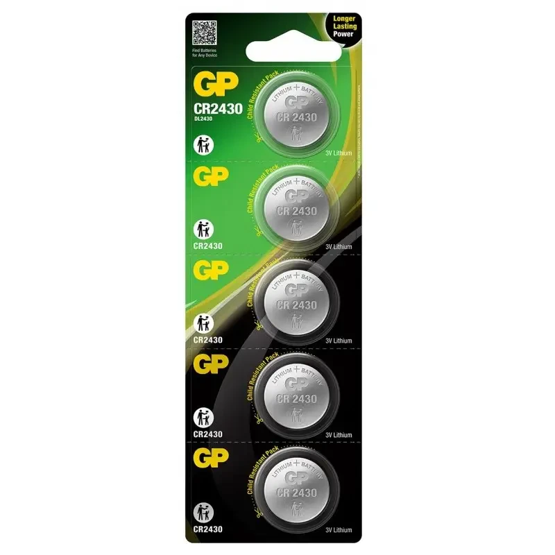 Батарейка литиевая GP CR2430-U5 3V 5 шт.
