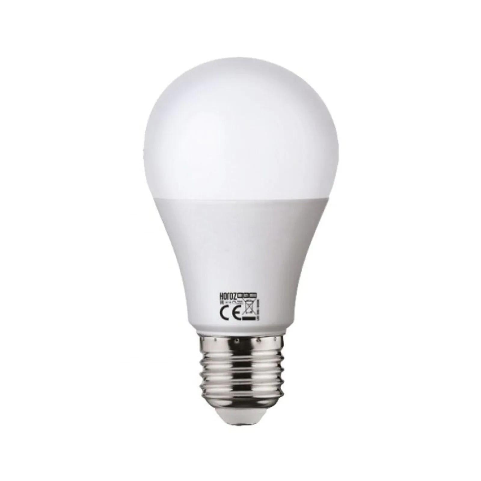Світлодіодна лампа діммеруюча HOROZ ELECTRIC А60 SMD 10W 3000K E27 900 Lm 220-240V (001-021-0010-051)