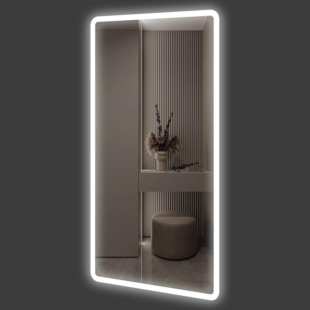 Зеркало D SR Крит с LED подсветкой 600х1000 мм (11455483)