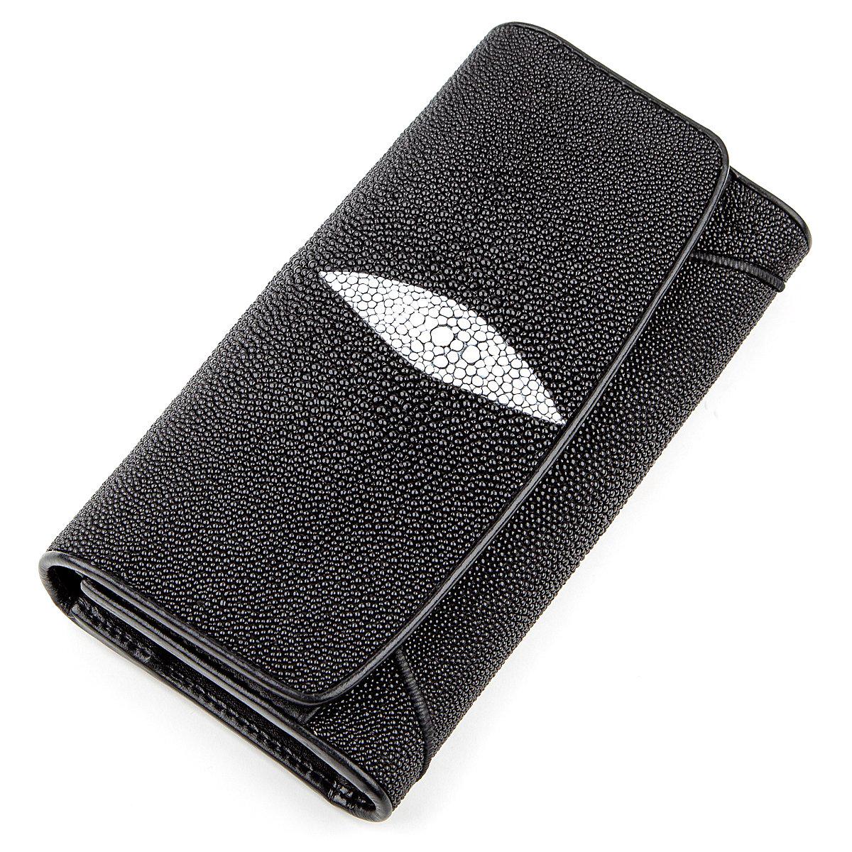 Кошелек женский Stingray leather 18037 кожа Черный