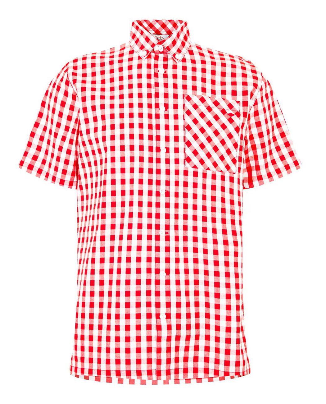 Рубашка Lee Cooper 557486-64 хлопковая с коротким рукавом XL Красный (55748664470) Рубашка Lee Cooper 557486-64 хлопковая с коротким рукавом XL Красный (55748664470)