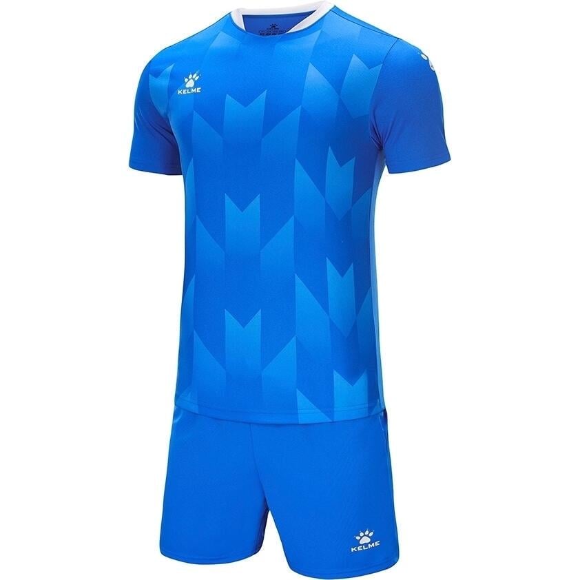 Комплект футбольної форми дитячий Kelme BURGOS 140 см Синій (8251ZB3003.9481)