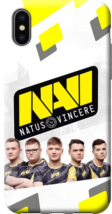 Чохол силіконовий FTS для Apple iPhone Xs Max Natus Vincere 2020 (600438SD683)