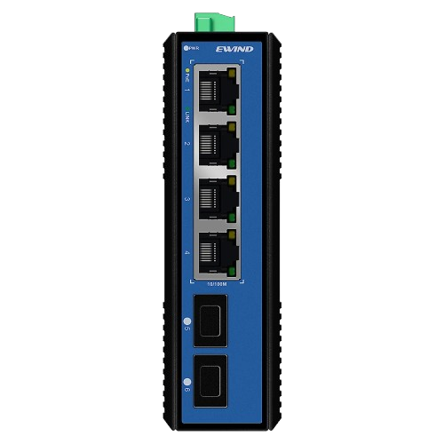 Коммутатор настольный Ewind EW-PIS1706-4FE неуправляемый 6-портовый PoE 2–120 Вт (655936)