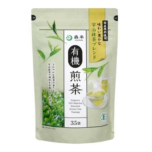 Чай сенча KYOEISEICHA Organic Green Tea органічний з матчем 35 пакетів