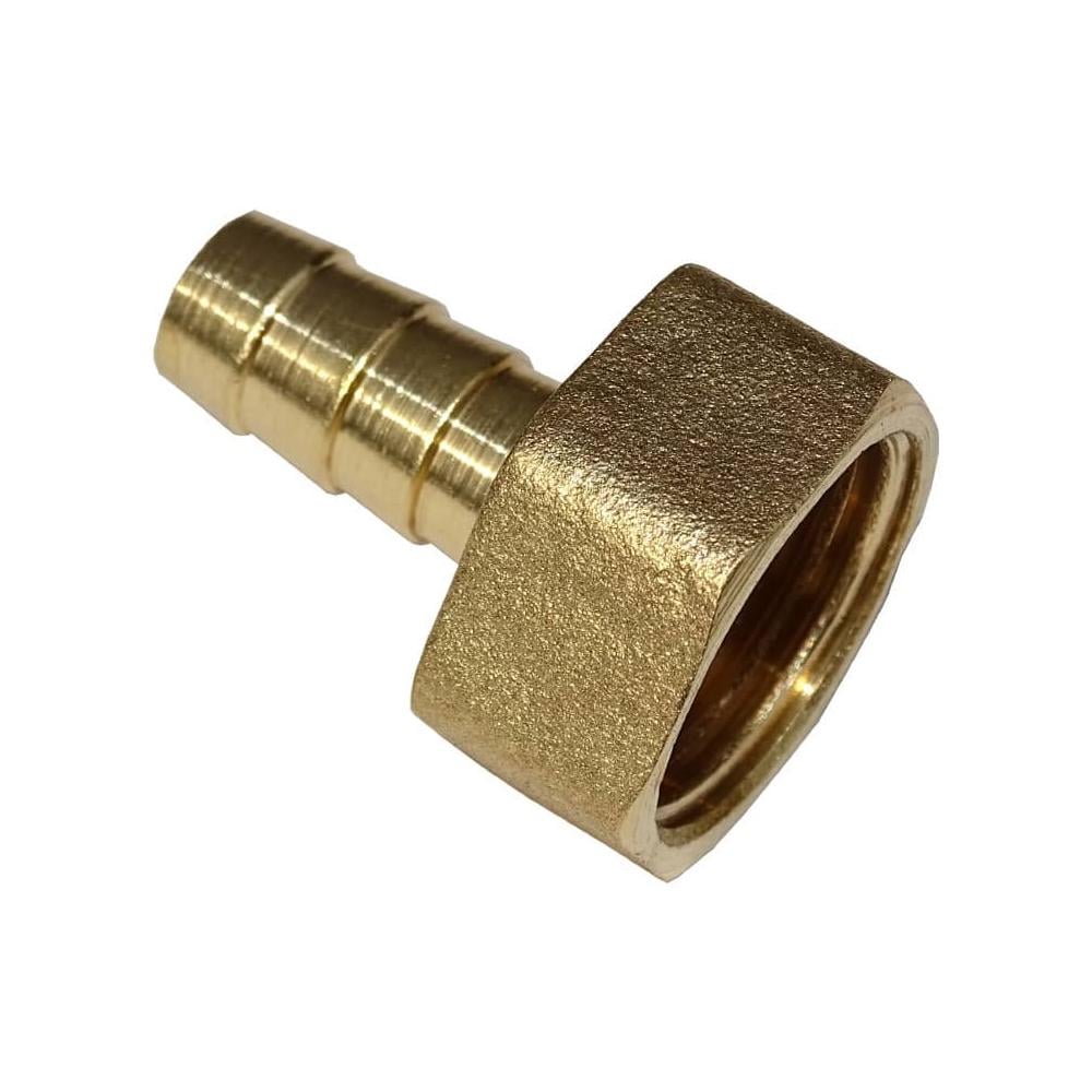 Штуцер для шланга усиленный латунь 1/2" внутренняя 12 мм (113820)