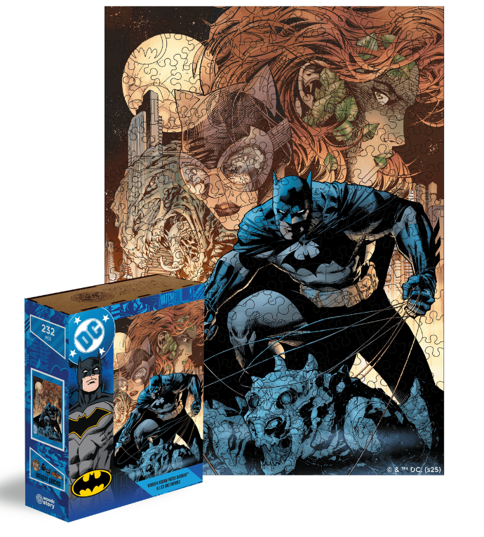 Пазл дерев'яний ліцензійний Woods Story The Batman Бетмен Союзники та Вороги 40x29 см