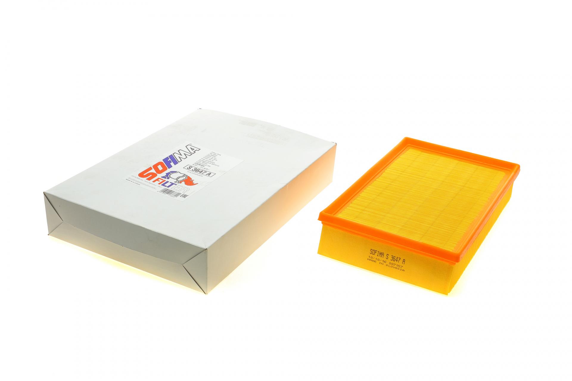 Фільтр повітряний SOFIMA для VW T5/T6 1,9TDI/2,0/2,0TDI/TSI/BiTDI/2,5TDI 03- (S 3647 A)